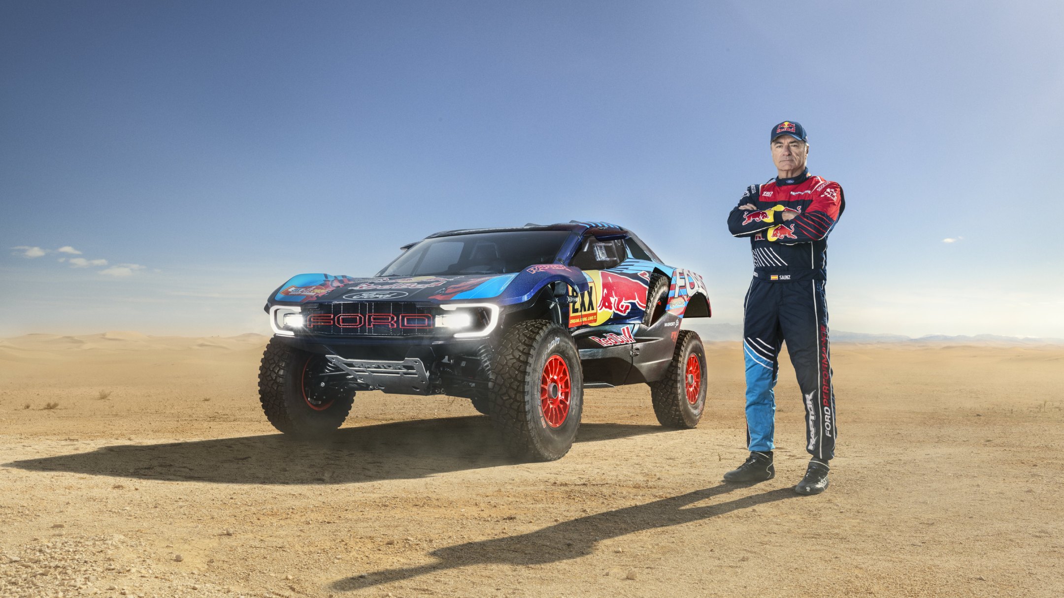 Carlos Sainz y el Ford Raptor vuelven al Rally Dakar